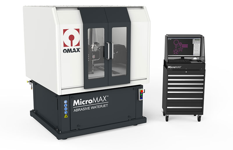 OMAX MicroMax - Abrazív vízvágó gép | Lamitec Kft.